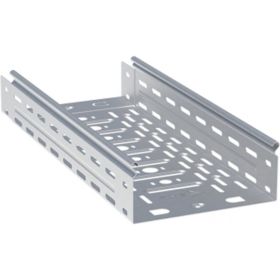 Перфорированный лоток EKF металлический, 80х100x2000-0,7мм L8010001x2 (артикул 16364147) – фото 1