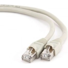 Патч-корд Cablexpert FTP PP6-10M кат.6, 10м, литой, многожильный серый PP6-10M (артикул 15933138) – фото 1