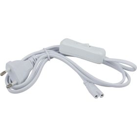 Сетевой шнур ЭРА с выключателем LLED-A-CABLE-1.5m-SW-W Б0025694 (артикул 15981313) – фото 1