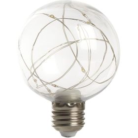 Светодиодная лампа FERON LB-381, G80 шар, 3W 175-265V E27 2700К, 250Lm, угол рассеивания 220 41675 (артикул 18840204) – фото 1