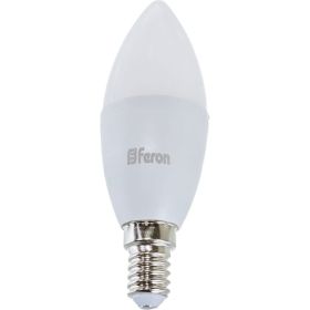 Светодиодная лампа FERON LB-970, 13W, 230V E14 4000K свеча 38108 (артикул 18249139) – фото 1