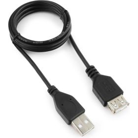 Кабель-удлинитель Гарнизон USB 2.0 AM/AF, 1м, пакет GCC-USB2-AMAF-1M (артикул 16249442) – фото 1