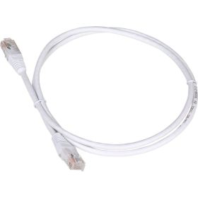 Патч-корд TWT RJ45-RJ45, 4 пары, UTP, категория 5е, 10 м, белый, 45-45-10-WH (артикул 16104137) – фото 1