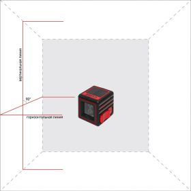 Построитель лазерных плоскостей ADA Cube Professional Edition А00343 (артикул 15455233) – фото 4