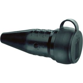 Розетка из натуральной резины ABL IP44 16A 2P+E 250V 1189290 (артикул 15976244) – фото 1