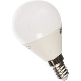 Лампа IEK LED G45 шар 5 Вт 230 В 4000К E14 LLE-G45-5-230-40-E14 (артикул 16140989) – фото 1