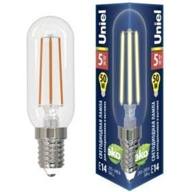 Светодиодная лампа для холодильников и вытяжки Uniel LED-Y25-5W/3000K/E14/CL GLZ04TR UL-00007129 (артикул 16297140) – фото 1