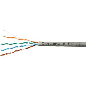 Кабель SkyNet Light UTP indoor 4x2x0,46, медный, FLUKE TEST, кат.5e, однож., 100 м, box, серый CSL-UTP-4-CU/100 (артикул 15932909) – фото 1