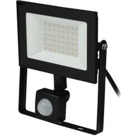 Светодиодный прожектор Uniel ULF-F62-50W/6500K SENSOR IP54 200-240В BLACK UL-00007126 (артикул 16297116) – фото 1