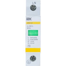 Разрядник IEK ОПС1-D, 1P, ИЭК, MOP20-1-D (артикул 15163519) – фото 1