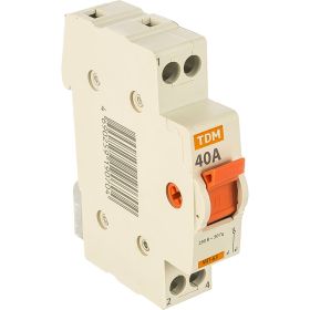 Модульный трехпозиционный переключатель TDM МП-63 1P 40А SQ0224-0007 (артикул 15500157) – фото 1