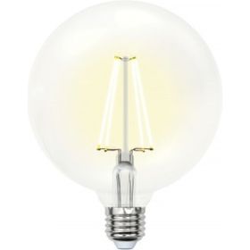 Светодиодная лампа Uniel LED-G125-10W/WW/E27/CL PLS02WH 10534 (артикул 15932465) – фото 1