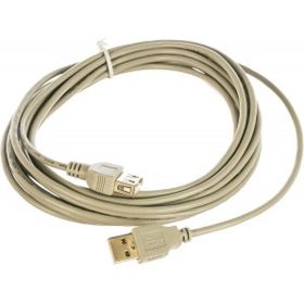 Кабель-удлинитель Gembird USB 2.0, AM/AF, 4.5м, пакет CC-USB2-AMAF-15 (артикул 16059650) – фото 1