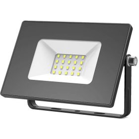 Светодиодный прожектор Gauss Elementary 20W 1745lm IP65 4000К черный 1/20 613100220 (артикул 16436725) – фото 1