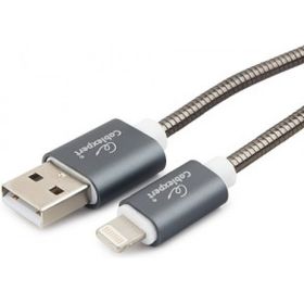Кабель Cablexpert, для Apple, AM/Lightning, длина 0.5 м, титан, CC-G-APUSB02Gy-0.5M (артикул 16206471) – фото 1