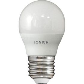 Светодиодная лампа IONICH декоративное освещение ILED-SMD2835-G45-8-720-230-4-E27 1320 1545 (артикул 15984134) – фото 1