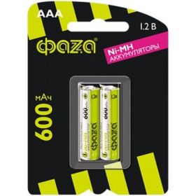 Аккумулятор ФАZА размера AAA 600мАч Ni-MH BL-2 5002852 (артикул 16092066) – фото 1