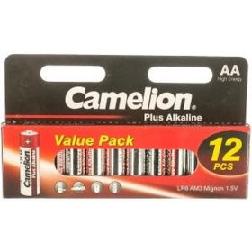 Батарейка 1.5В Camelion, LR 6 Plus Alkaline BLOCK-12, 5818 (артикул 15083660) – фото 1
