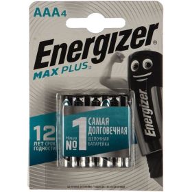 Батарейки Energizer MAX Plus E92/AAA 4 шт/бл Alkaline 7638900423082 (артикул 16166291) – фото 1