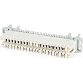 Размыкаемый плинт TWT LSA-PLUS-PROFIL маркировка от 0 до 9 Eco под хомут и профиль LSA10P-DIS-09 (артикул 16102449) – фото 1