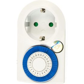 Электронная розетка-таймер Elektrostandard TMH-M-3 16A x1 IP20 Белый a026136 (артикул 15777070) – фото 1