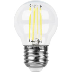 Светодиодная лампа FERON 9W 230V E27 2700K прозрачная, LB-509 38003 (артикул 16006632) – фото 1