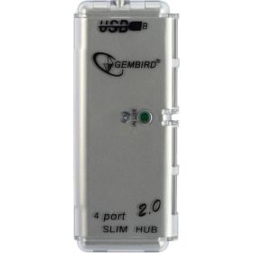 Концентратор Gembird USB 2.0 4 порта питание блистер UHB-C244 (артикул 16207357) – фото 1