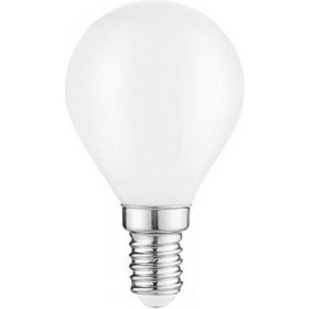 Лампа Gauss Filament, шар, 9W, 590lm, 3000К, Е14, milky, диммируемая, LED, 1/10/50 105201109-D (артикул 16436784) – фото 1