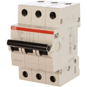 Автоматический трехполюсный выключатель ABB 40А С SH203L 4.5кА 2CDS243001R0404 (артикул 15978109) – фото 1