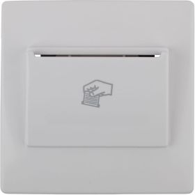 Накладка ЭРА 12-6201-01 на карточный выключатель 12-4105-99, белый Б0043200 (артикул 16110144) – фото 1