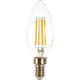 Лампа Gauss LED Filament Свеча E14 7W 550lm 2700К 103801107 (артикул 16125988) – фото 1