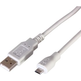 Шнур REXANT micro USB male - USB-A male 1.8M 18-1164 (артикул 15906689) – фото 1
