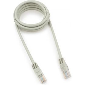 Медный патч-корд Cablexpert UTP PP10-1.5M кат.5e, 1.5м, литой, многожильный серый PP10-1.5M (артикул 15933250) – фото 1