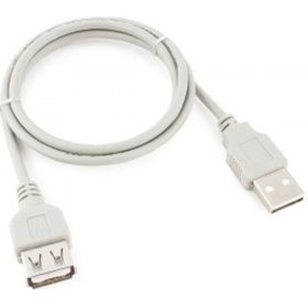 Кабель-удлинитель Gembird USB 2.0, AM/AF, 75см, пакет CC-USB2-AMAF-75CM/300 (артикул 16059648) – фото 1