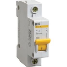 Автоматический выключатель IEK ВА47-29 1п, 6А, "С", 4.5кА MVA20-1-006-C (артикул 537763) – фото 1