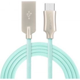 Кабель CROWN USB - microUSB CMCU-3132M light blue CM000002148 (артикул 16213670) – фото 1