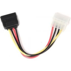 Кабель питания Cablexpert SATA, 15см, molex, 4pin/sata, 15pin, пакет CC-SATA-PS (артикул 16206307) – фото 1