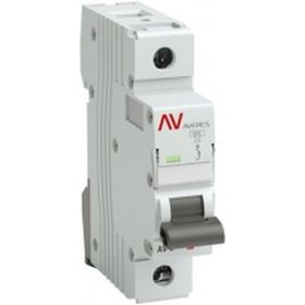 Автоматический выключатель EKF AVERES AV-6, 1P, 16A, C, 6kA, SQ mcb6-1-16C-av (артикул 16040741) – фото 1