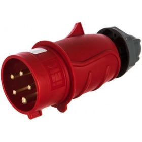 Переносная вилка IEK MAGNUM ССИ-015 16А 3Р+РЕ+N 380В IP44 4720399 (артикул 15778076) – фото 1