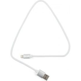 Кабель для Apple Cablexpert AM/Lightning, длина 0.5м, белый CC-S-APUSB01W-0.5M (артикул 16206343) – фото 1