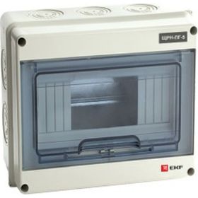 Распределительный навесной щит EKF ЩРН-ПГ- 5 PROxima IP65 SQPb65-n-pg-5 (артикул 16131914) – фото 1