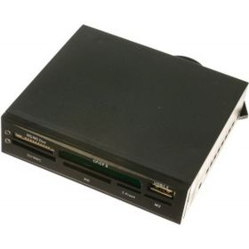 Внутренний картридер Gembird 3.5 черный для карт памяти коробка FDI2-ALLIN1-02-B (артикул 16134640) – фото 1
