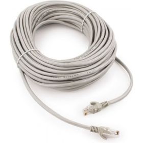 Патч-корд Cablexpert UTP PP12-20M кат.5e, 20м, литой, многожильный серый PP12-20M (артикул 15933156) – фото 1