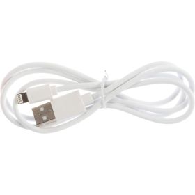 Кабель REXANT USB для iPhone 5/6/7 моделей шнур 1М белый 18-1121 (артикул 15906843) – фото 1