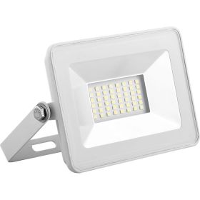 Светодиодный прожектор SAFFIT SFL90-20 2835SMD, 20W 6400K AC220V/50Hz IP65, белый в компактном корпусе 55071 (артикул 15690200) – фото 1