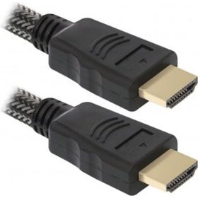 Цифровой кабель Defender HDMI-17PRO HDMI M-M, ver1.4, 5м 87460 (артикул 16125471) – фото 1