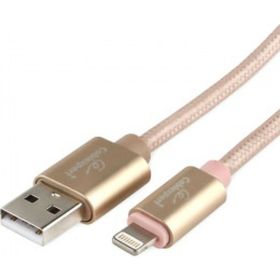 Кабель для Apple Cablexpert AM/Lightning, длина 1.8м, золотой CC-U-APUSB01Gd-1.8M (артикул 16206366) – фото 1