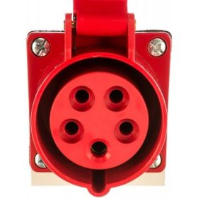Стационарная розетка 115 TDM 3Р+РЕ+N 16А 380В IP44 SQ0602-0003 (артикул 15499606) – фото 1
