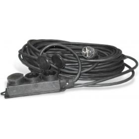 Удлинитель 3гн. 3700 Вт з/к КГ IP-44 20м Союз 481S-4202 (артикул 15549633) – фото 1