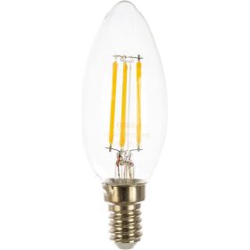 Лампа Gauss LED Filament Свеча dimmable E14 5W 450lm 4100К 103801205-D (артикул 15869283) – фото 1
